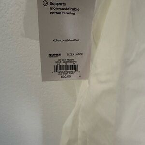 Button Down Shirt w/ Tie Size Xl